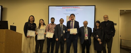 6th Annual Paul Woolf MD Department of Pediatrics Trainee Research Grand Rounds. This was a joint effort supported by NYMC, WMC and BCHP.