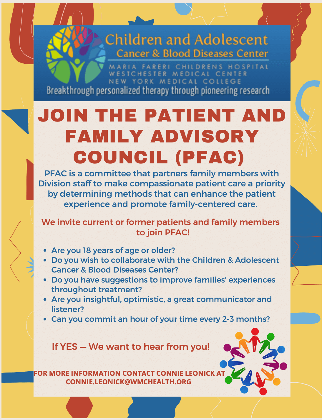 Patient and Family Advisory Council